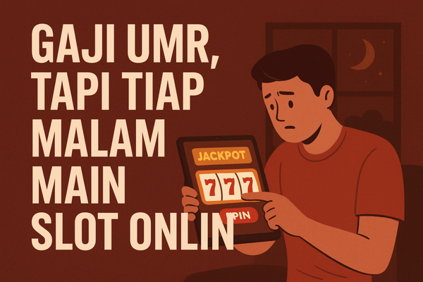 Gaji UMR, Tapi Tiap Malam Main Slot Online